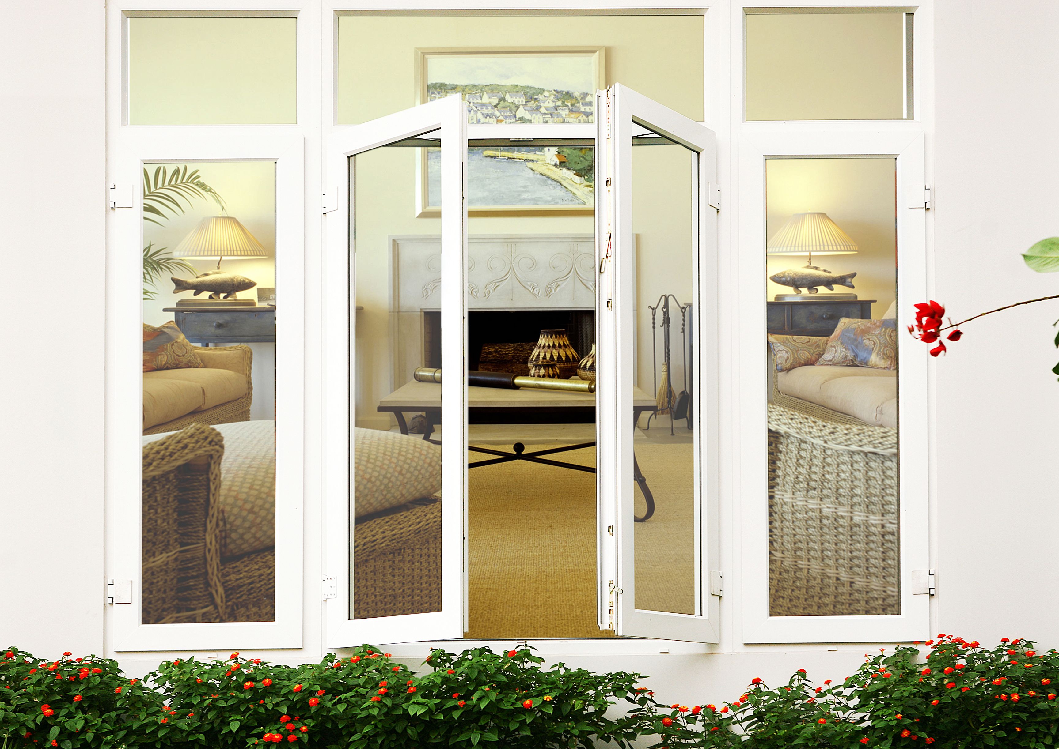 Khả năng điều chỉnh ánh sáng thần kỳ của cửa nhựa lõi thép