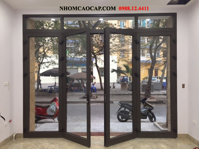 Cửa nhôm xingfa 4 cánh đẹp 